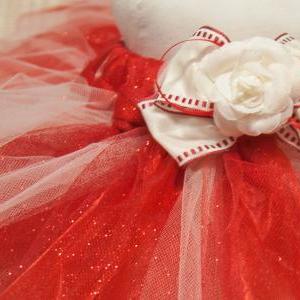Holiday-christmas-tutus-candy Canetutu In Red..