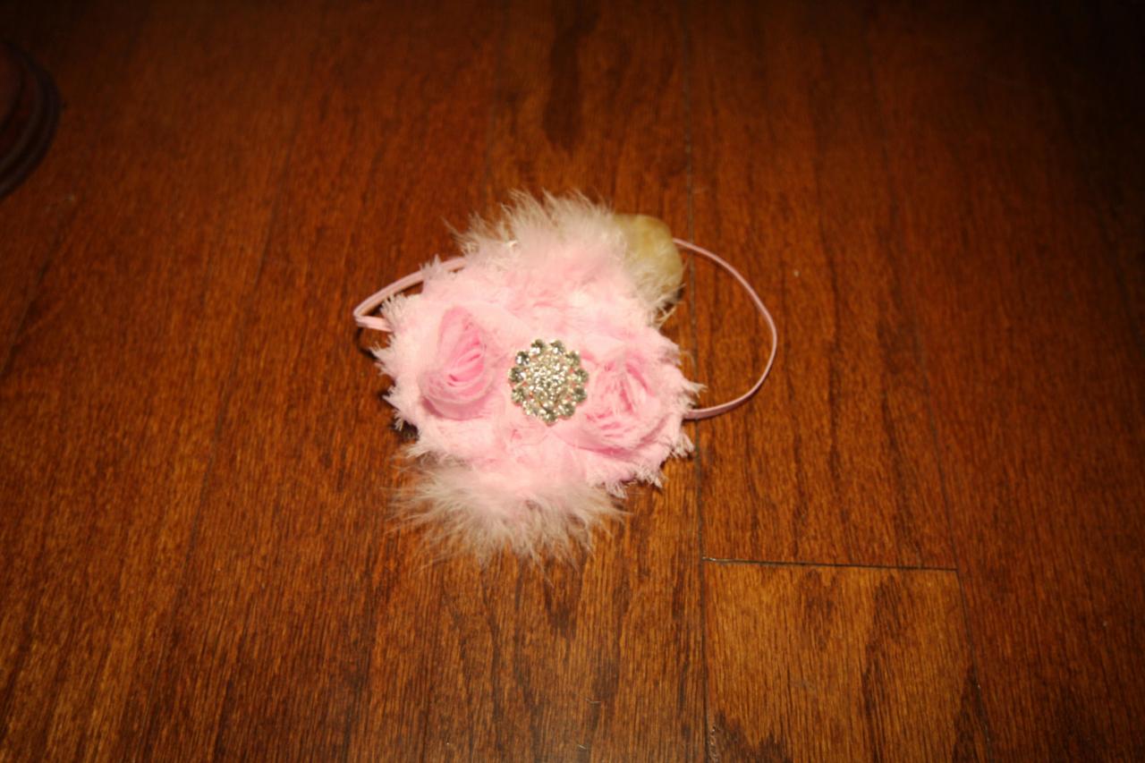 Headband-halo - The Pink Bling! A Must Have For Any Little Princess!